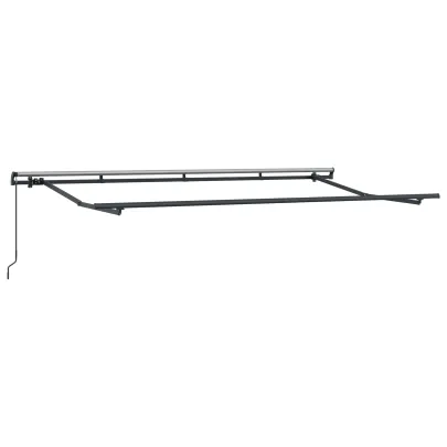 Cortină Retractabilă Exterioară Albastru-Alb 400x200 cm