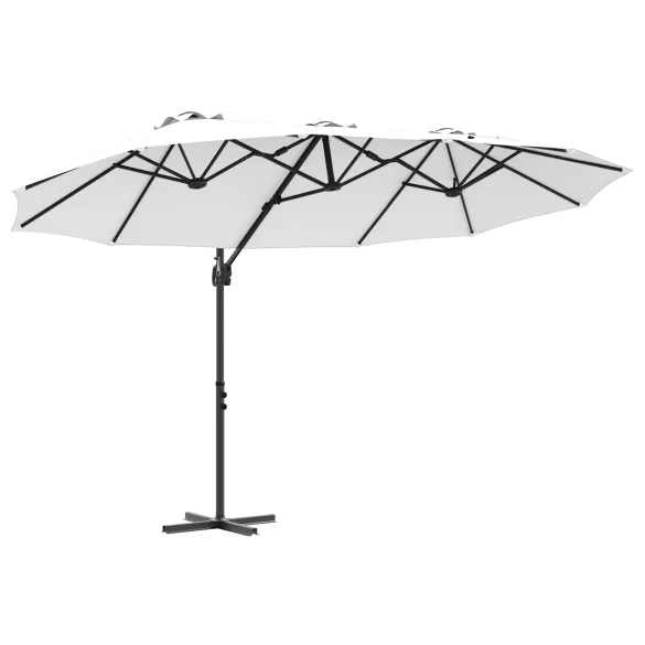Parasol Cantilever Grădină cu Blocare | Livrare Gratuită
