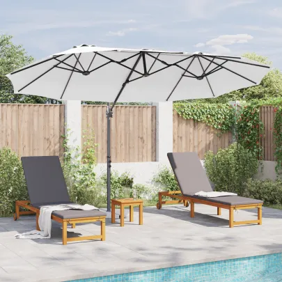 Parasol Cantilever Grădină cu Blocare | Livrare Gratuită