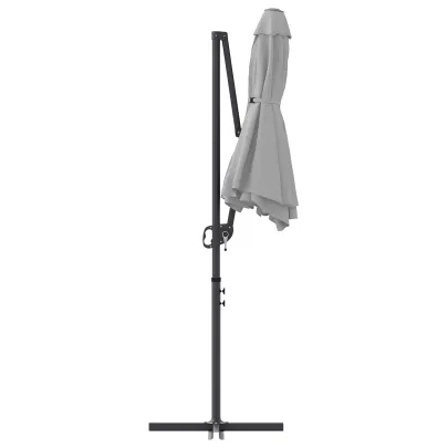 Parasol Cantilever Grădină cu Blocare | Livrare Gratuită