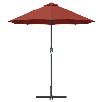 Parasol Teracotă Grădină 380x196x235 cm | Livrare Gratuită