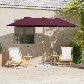 Parasol de Grădină Roșu Bordo - Livrare Gratuită