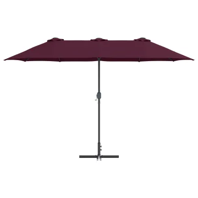 Parasol de Grădină Roșu Bordo - Livrare Gratuită