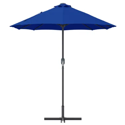 Parasol de Grădină Albastru 380x196 cm | Livrare Gratuită