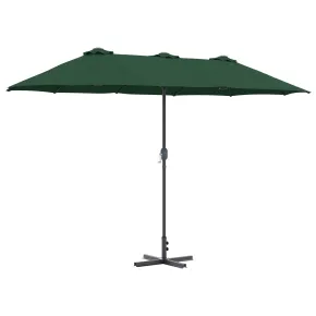 Parasol Verde de Grădină - Umbră și Protecție 2