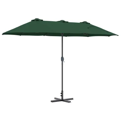 Parasol Verde de Grădină - Umbră și Protecție