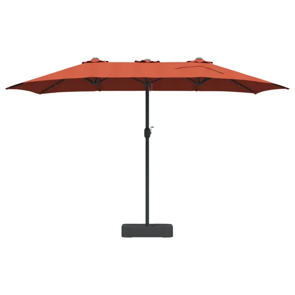 Parasol de Grădină Terracota 385x209x244 cm - Livrare Gratuită