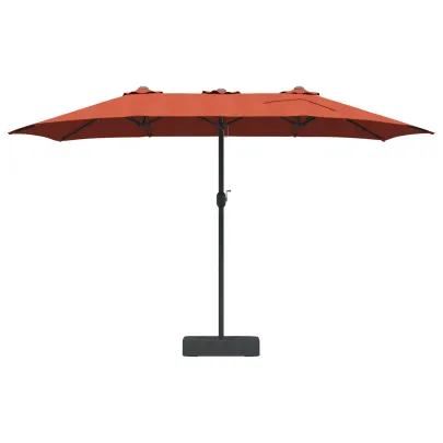 Parasol de Grădină Terracota 385x209x244 cm - Livrare Gratuită