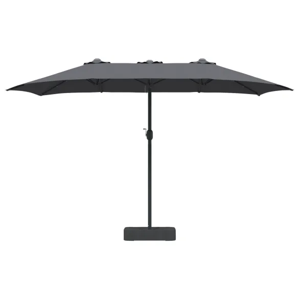 Parasol de Grădină Antracit 385x209x244 cm - Livrare Gratuită