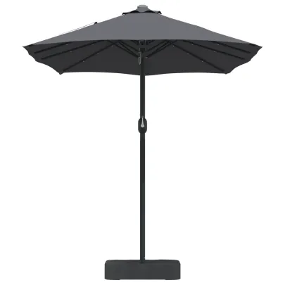 Parasol de Grădină Antracit 385x209x244 cm - Livrare Gratuită