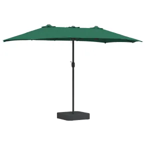 Parasol de Grădină Verde 385x209x244 cm - Livrare Gratuită 2