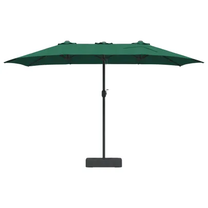 Parasol de Grădină Verde 385x209x244 cm - Livrare Gratuită