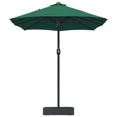Parasol de Grădină Verde 385x209x244 cm - Livrare Gratuită