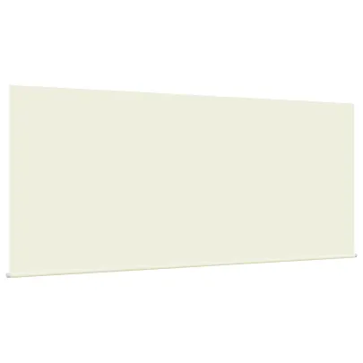 Cortină Retractabilă Mare Crem Poliester | Livrare Gratuită