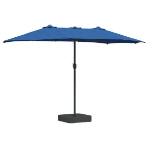 Parasol de Grădină Albastru 385x209x244 cm - Livrare Gratuită 2
