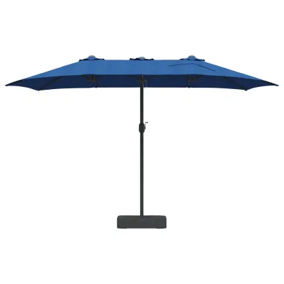 Parasol de Grădină Albastru 385x209x244 cm - Livrare Gratuită