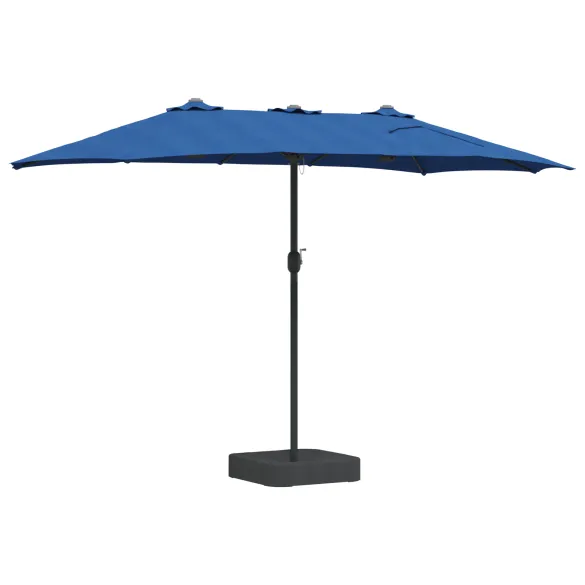Parasol de Grădină Albastru 385x209x244 cm - Livrare Gratuită