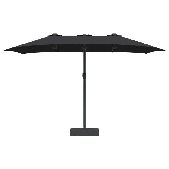 Parasol de Grădină Negru - Protecție UV și Design Modern