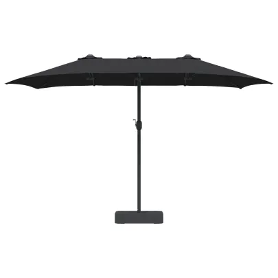 Parasol de Grădină Negru - Protecție UV și Design Modern