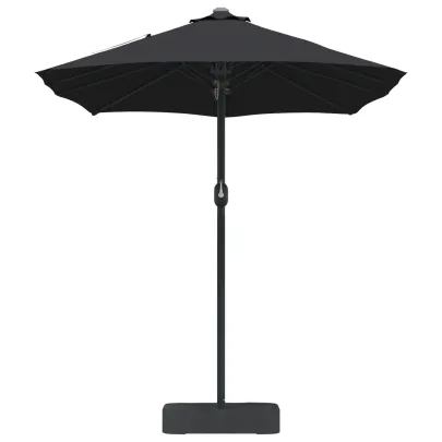 Parasol de Grădină Negru - Protecție UV și Design Modern