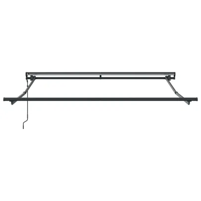 Cortină Retractabilă Manuală Antracit - Ușoară și Elegantă