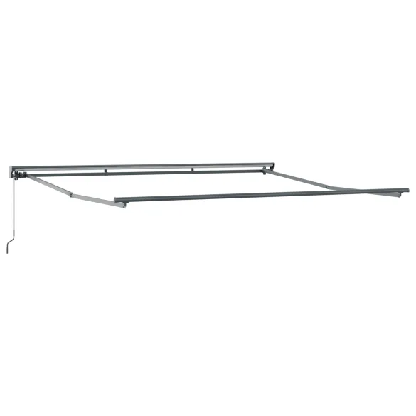 Cortină Retractabilă Manuală Exterior 400x300 cm | Livrare Gratuită