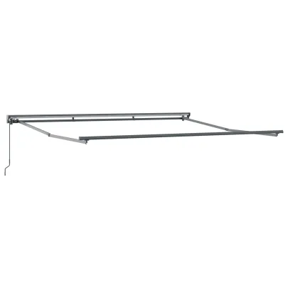 Cortină Retractabilă Manuală Exterior 400x300 cm | Livrare Gratuită