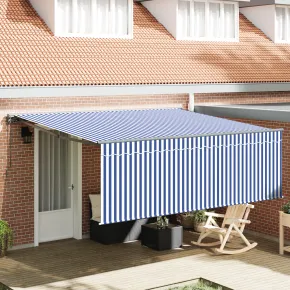 Cortină Retractabilă Manuală Exterior 4x3 m - UMBRAR