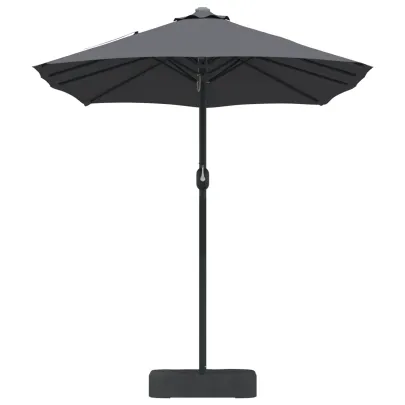 Parasol de Grădină Antracit 385x244 cm - Livrare Gratuită