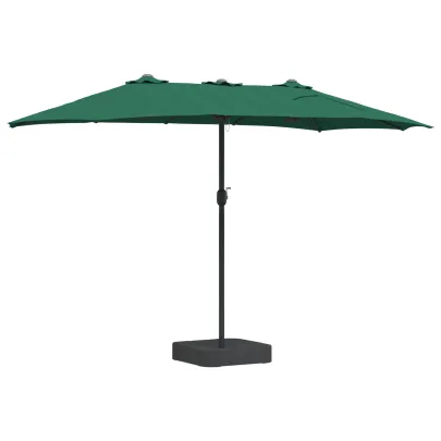 Parasol Verde Exterior 385x209x244 cm - Livrare Gratuită