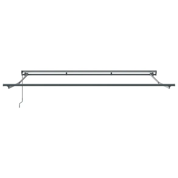 Cortină Retractabilă Roșu Burgund 400x300 cm - Poliester și Metal