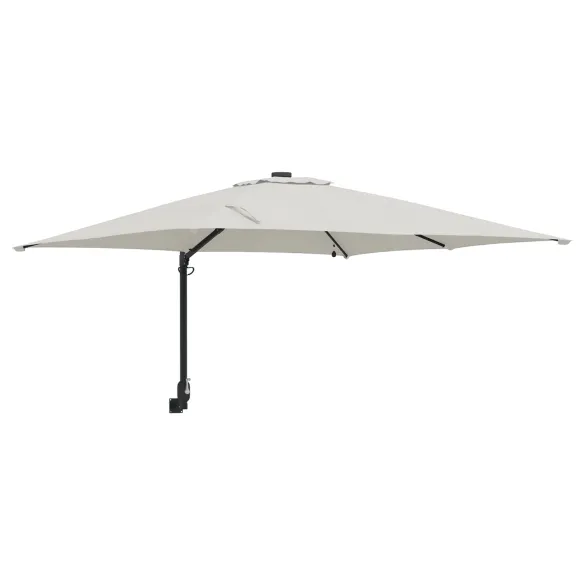 Parasol Grădină LED 250x250cm - Livrare Gratuită