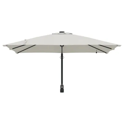 Parasol Grădină LED 250x250cm - Livrare Gratuită