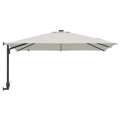 Parasol Grădină LED 250x250cm - Livrare Gratuită