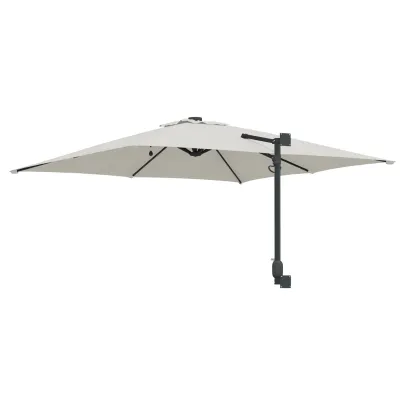 Parasol Grădină LED 250x250cm - Livrare Gratuită