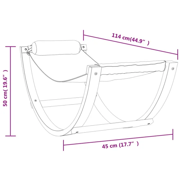 Hamac Balansoar Copii Albastru - Țesătură cu Dungi - Livrare Gratuită
