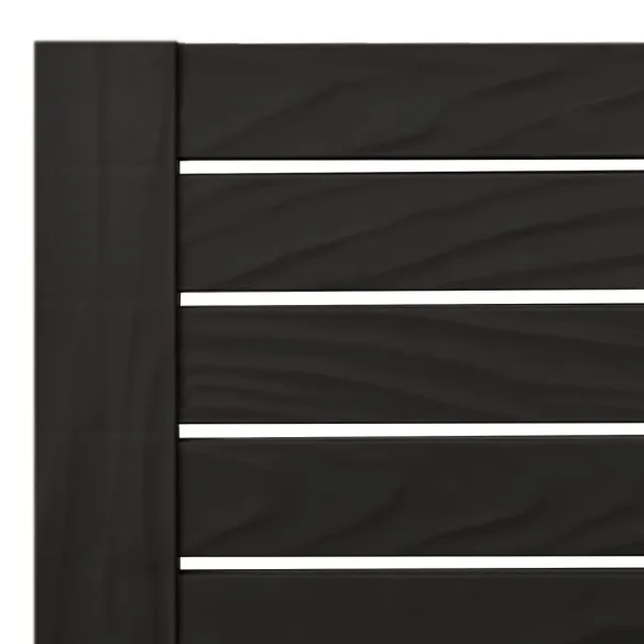 Șezlonguri Exterior Negre - 2 Bucăți - Livrare Gratuită