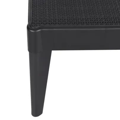 Șezlong Antracit - PP, Reglabil, Livrare Gratuită