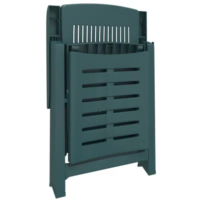 Șezlong Verde Plastic | Rezistent la Intemperii | Livrare Gratuită