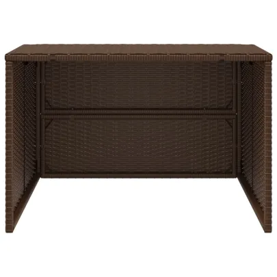 Garaj Mașină Tuns Iarba Maro Poliratan | Livrare Gratuită