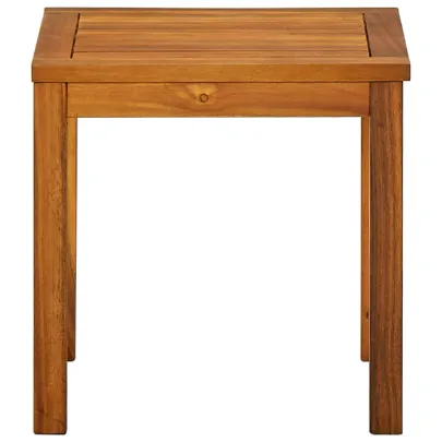 Șezlong cu Masă - Lemn Acacia | Livrare Gratuită