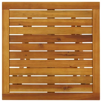 Masă Bistro Lemn Acacia - 46x46 cm - Livrare Gratuită