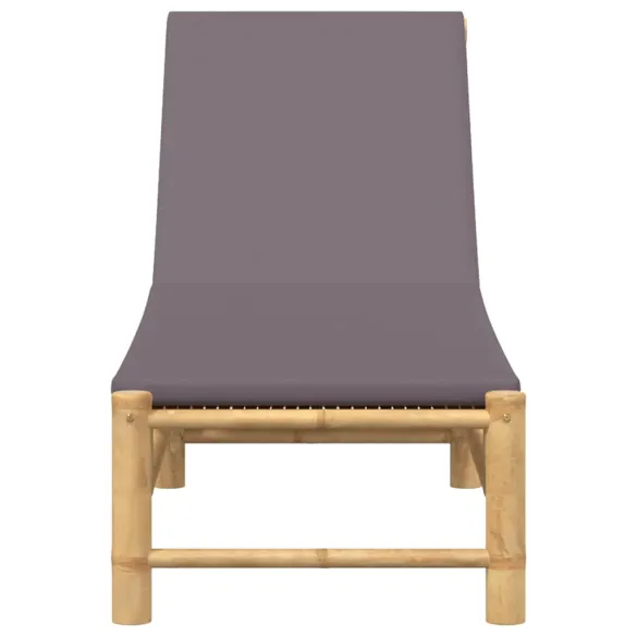 Șezlong Bambus cu Perne - Comfort și Durabilitate