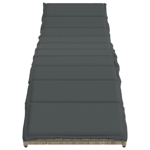 Șezlonguri cu Masă - Set 2 Buc - Poliratan - Livrare Gratuită