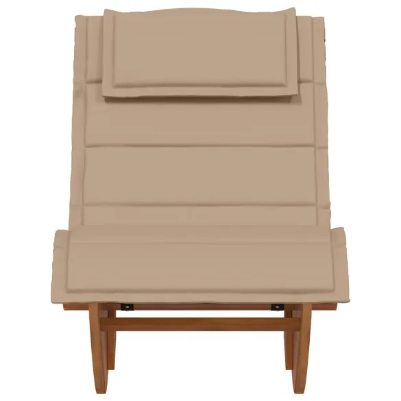 Șezlong Balansoar din Lemn de Acacia cu Pernă - Comfort Superior Șezlong Balansoar din Lemn de Acacia cu Pernă - Comfort Superior