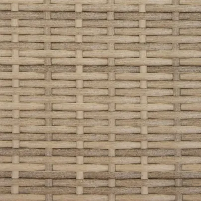 Șezlong cu Perne din Poliratan Bej - Comfort și Stil