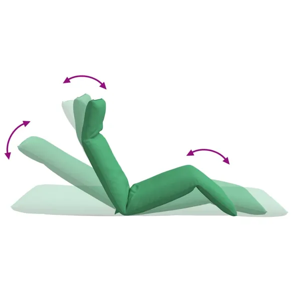 Șezlong Pliabil Verde - 5 Poziții - Livrare Gratuită