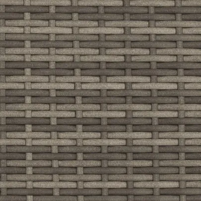 Șezlong cu Baldachin Gri - Poliratan Rezistent | Comandă Acum