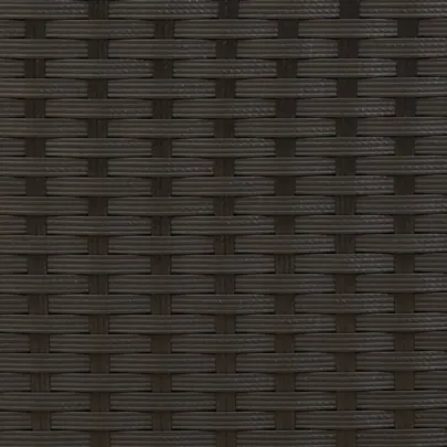 Șezlong Exterior cu Perne - Negru, Poliratan | Livrare Gratuită