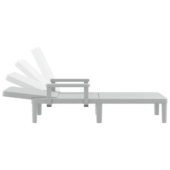 Șezlong Reglabil Exterior 4 Poziții - Livrare Gratuită